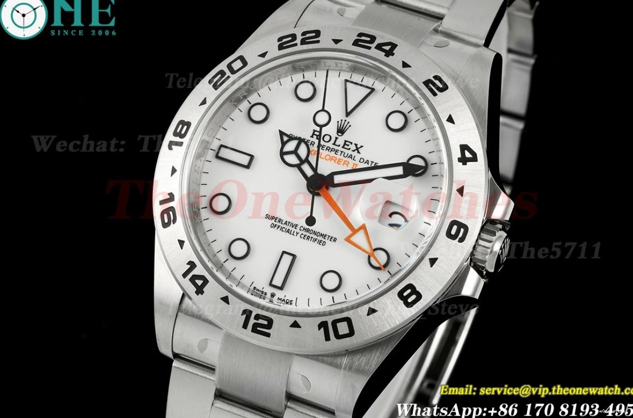 Clean Explorer DD3285 Clone II White SS Dial 226570 SS 42mm Super 1227